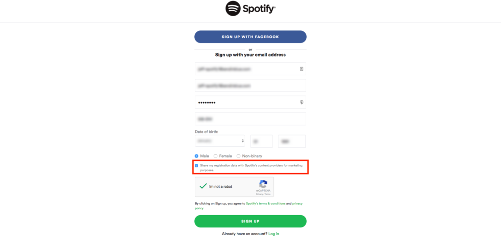 personalization email marketing opt-in