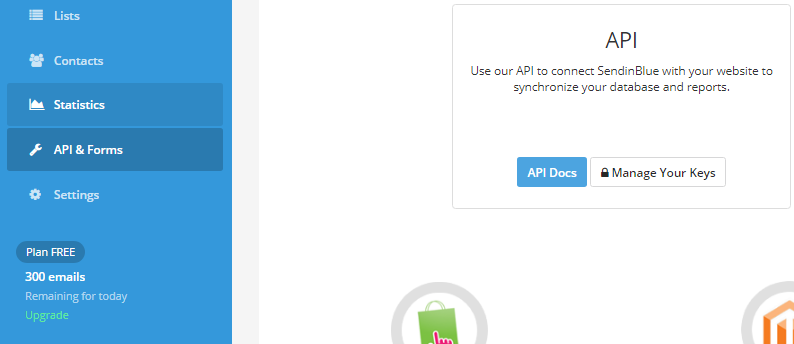 Sendinblue API Key