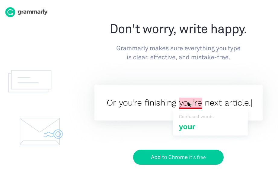 Optimize your online store content with Grammarly