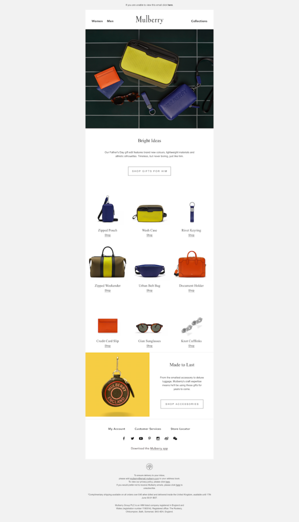 Mulberry newsletter
