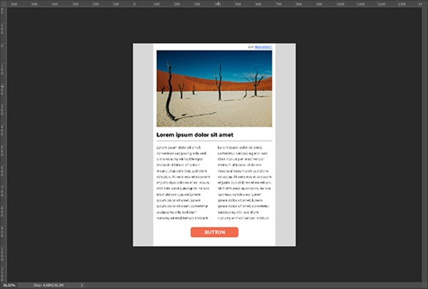 How to create HTML newsletters using Photoshop