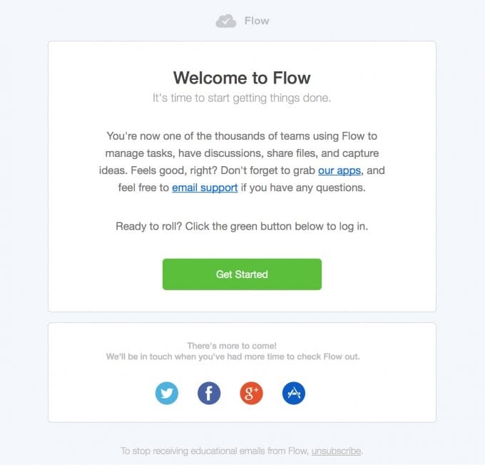 onboarding email example