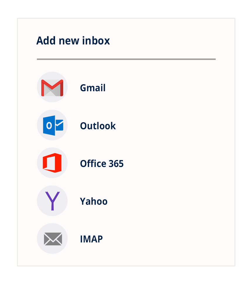 Shared inbox connect email clients