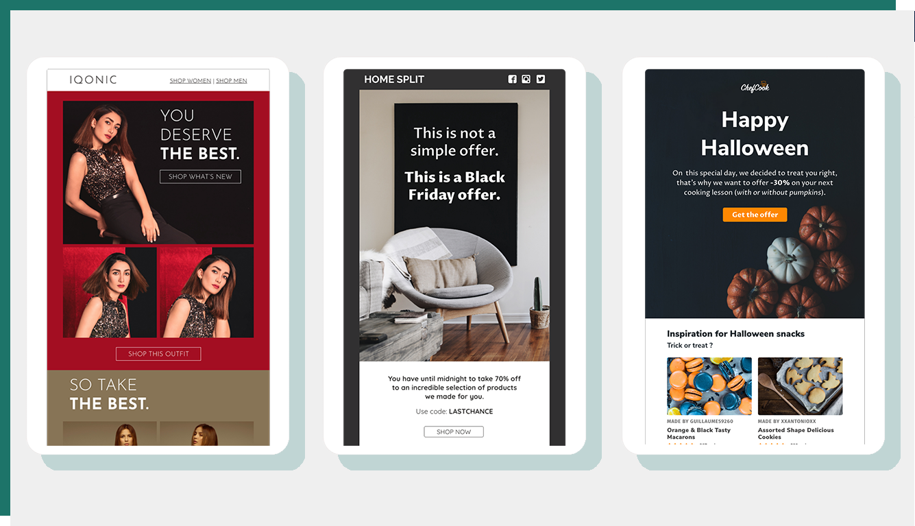 Custom email templates Brevo