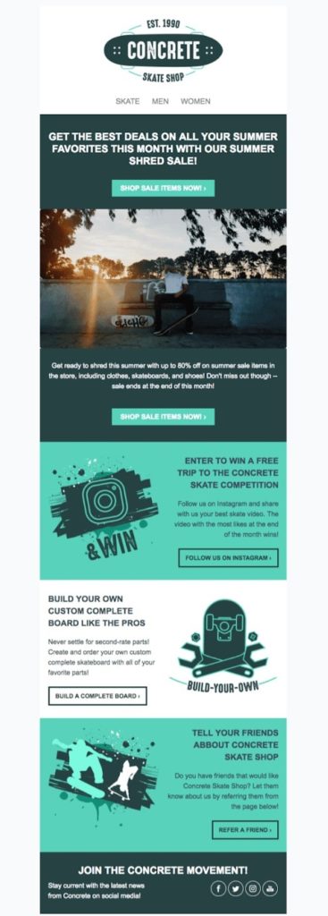 60 Free Email Newsletter Templates To Wow Subscribers Sendinblue