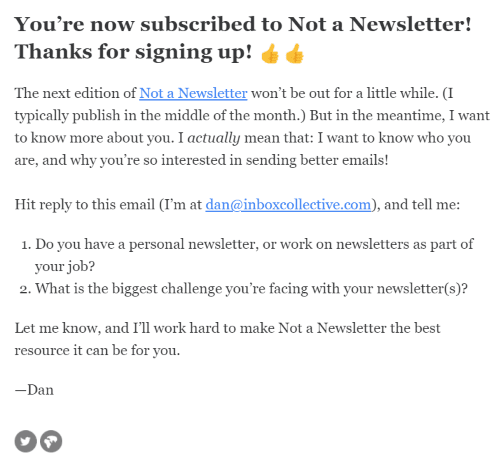Never miss it: how to send a welcome message to a client