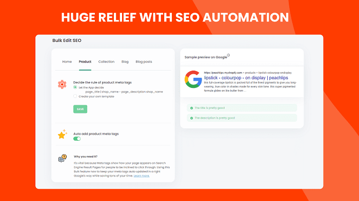 seo_booster shopify التطبيق