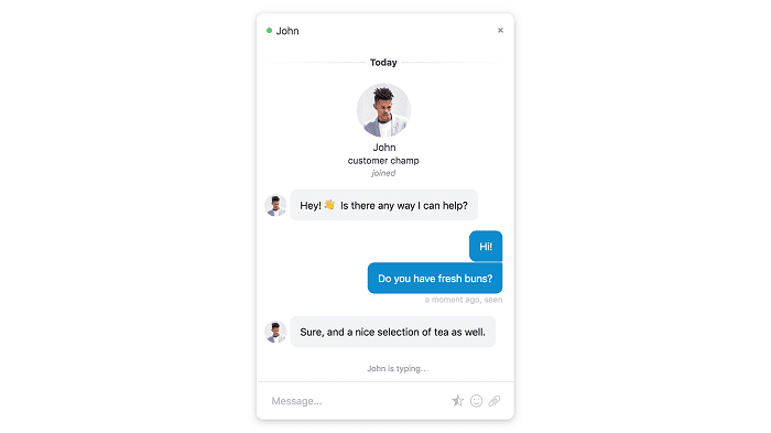 تطبيق chatra shopify