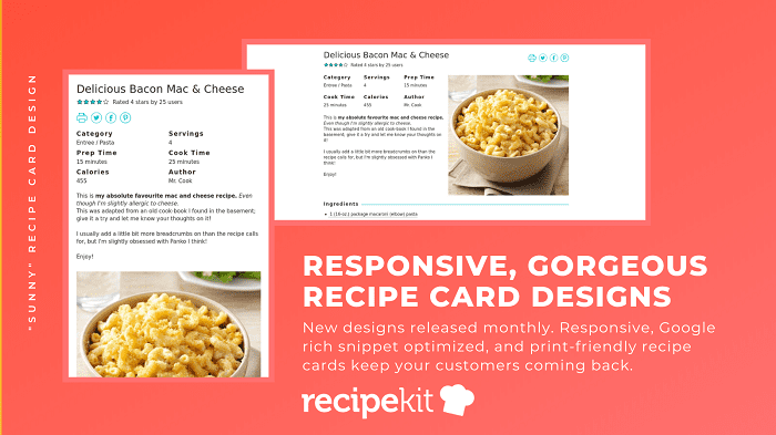 recipe_kit shopify التطبيق
