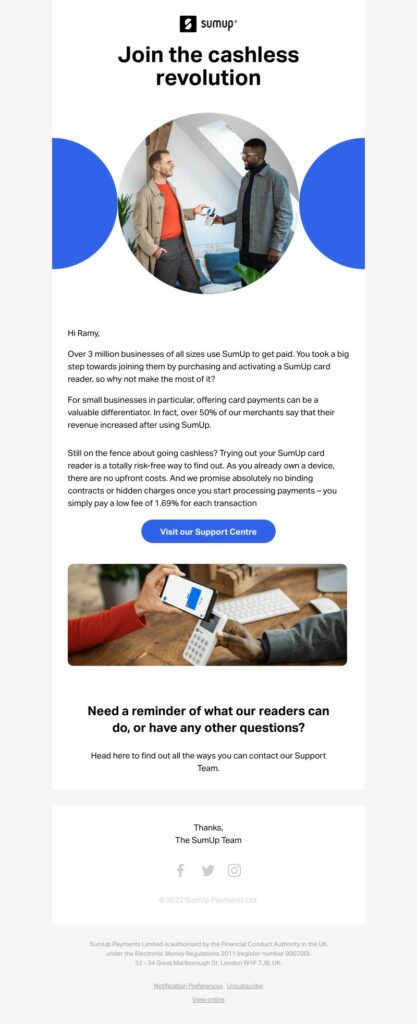 onboarding email