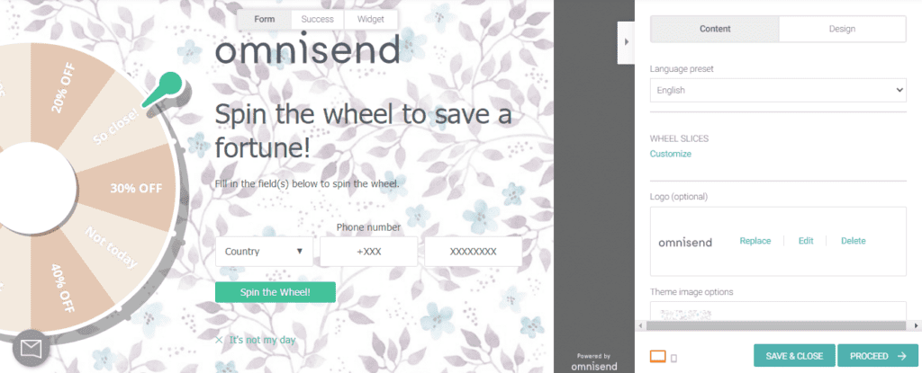 Omnisend - Newsletter Screenshot