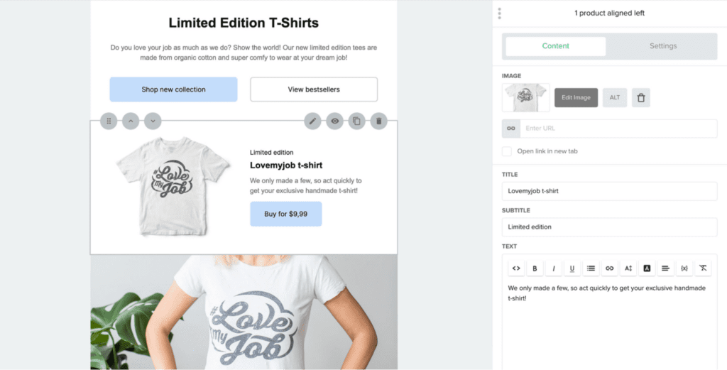 MailerLite Drag and Drop Email Design Builder