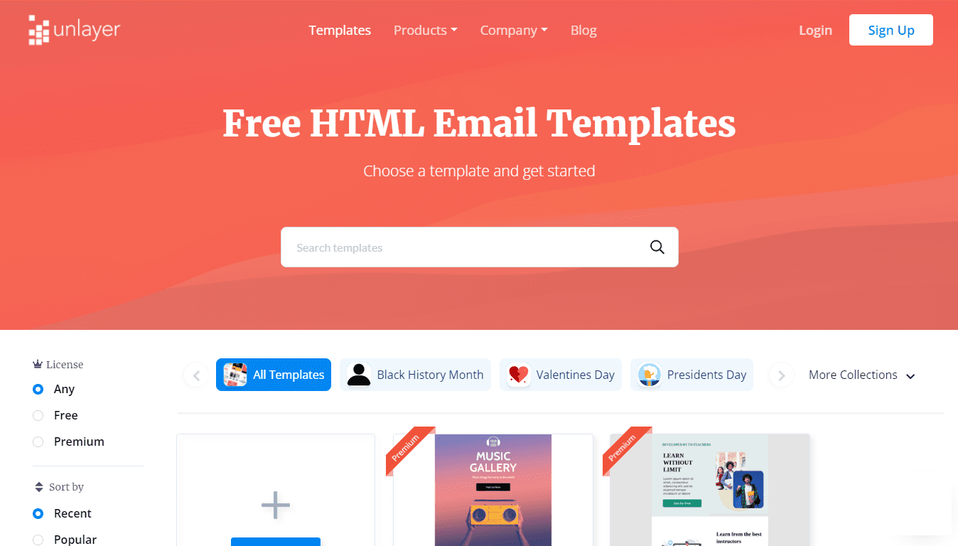 The 10 Best Sites for Free Email Templates | Sendinblue