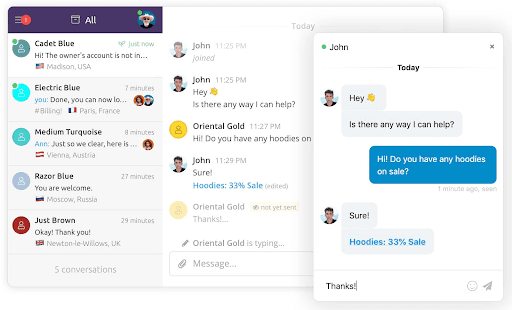 chatra lice chat widget