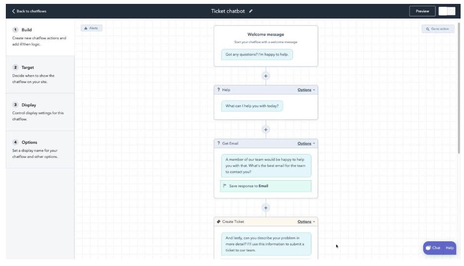 hubspot chatbot