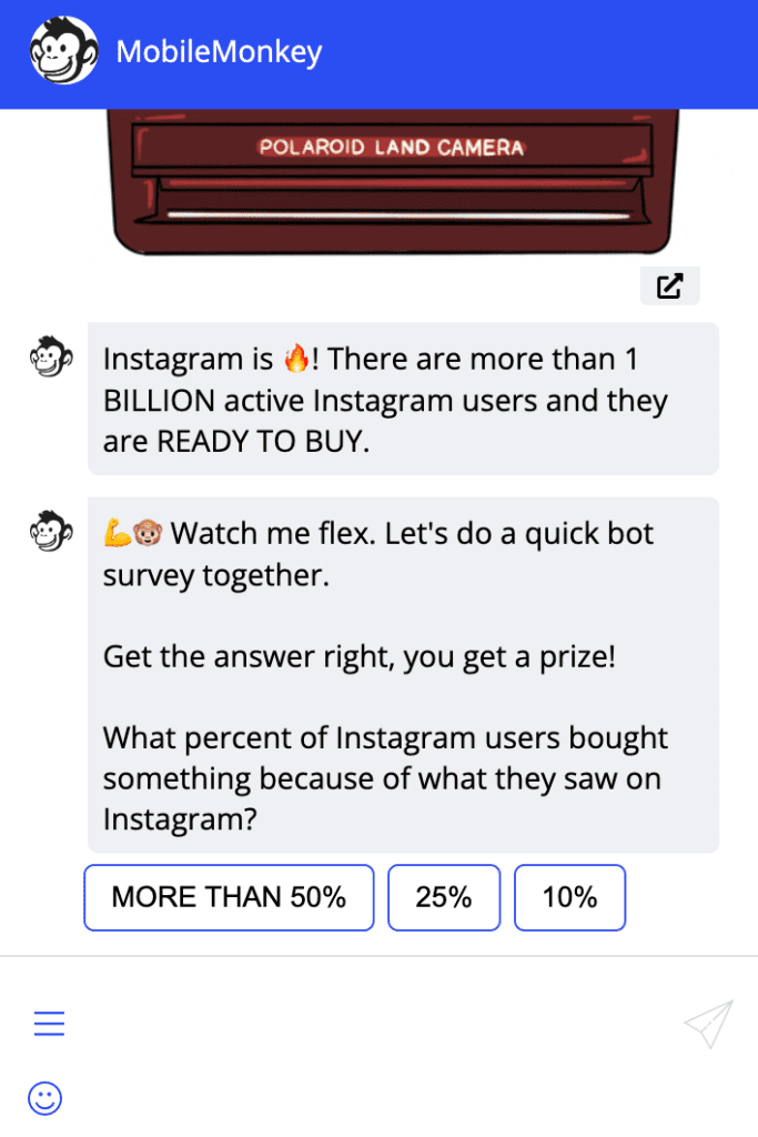 chatbot example new audiences