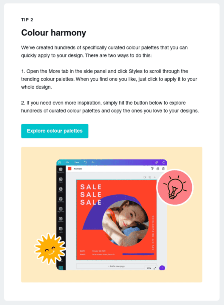 Lead nurturing email drip series