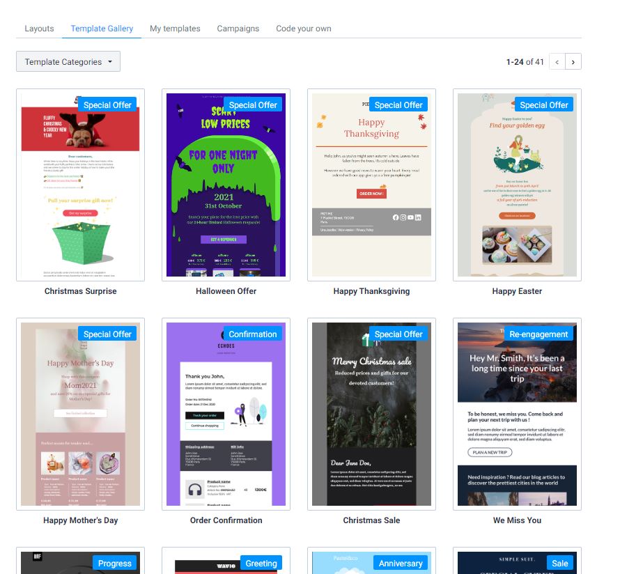 40 Free Email Newsletter Templates Sendinblue