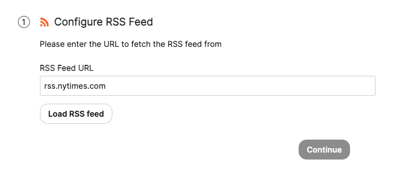 Configure RSS feed on Brevo