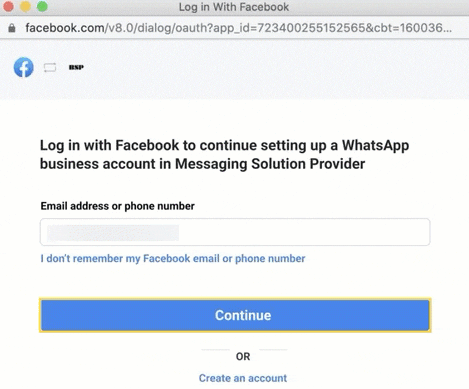 How to make WhatsApp Business account by logging in with Facebook to connect your Business number. 