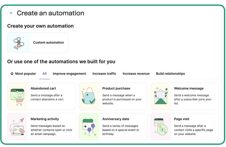 Brevo is a Mailchimp alternative for email automation, ecommerce and multichannel engagement