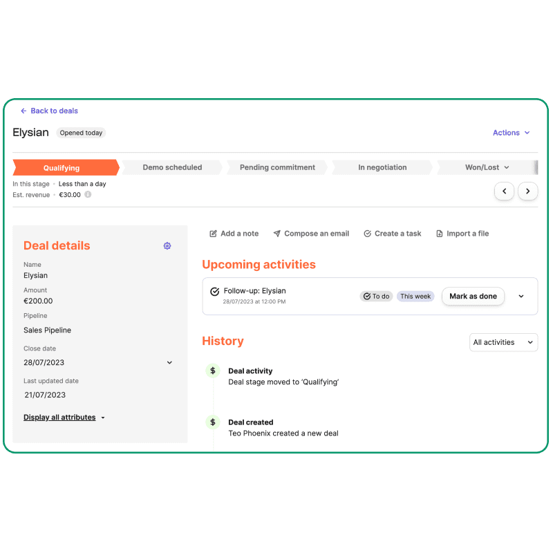 Brevo CRM suite