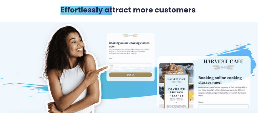 Mailchimp alternative, Aweber email marketing builder. 